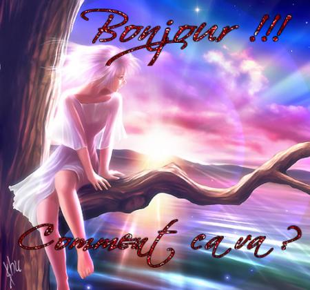 BONJOUR A TOUS      
